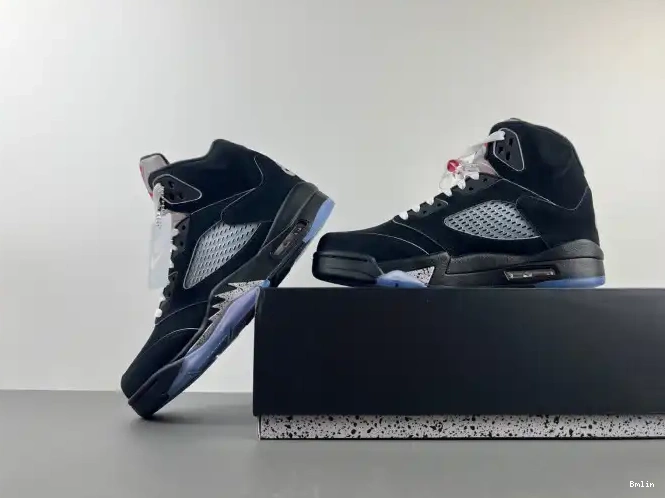 Bmlin Shoes Metallic Reimagined Air 5 Jordan Black HF3975-001 0528
